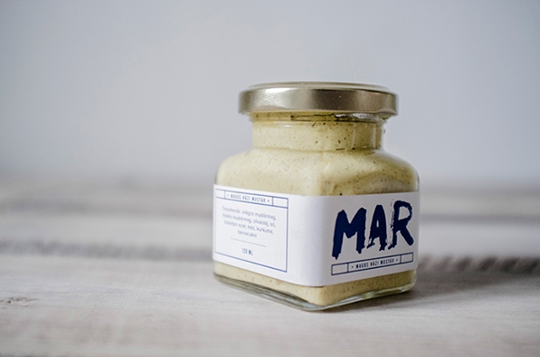 最為刺激的餐飲用品佐料，芥末醬產品包裝設計