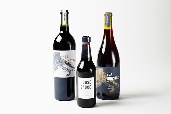 學校周邊海鮮酒吧餐廳品牌包裝設計