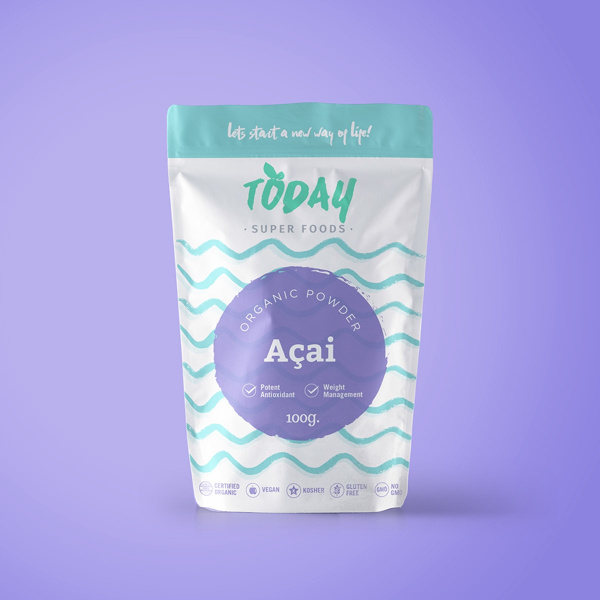 新的超級食品包裝設計