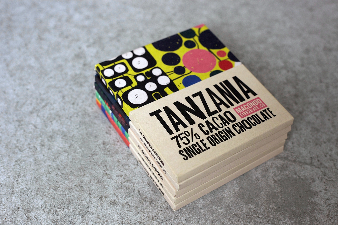 小型巧克力廠，從名稱生成到完整的包裝設計方案