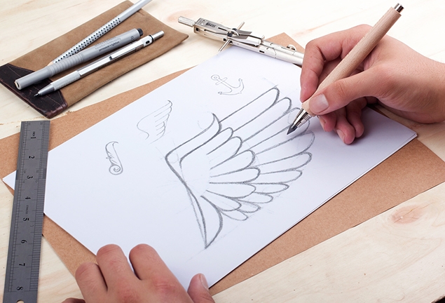 銀行圣誕禮物-郵票與皮革產品包裝盒設計