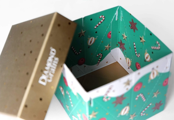 巧克力盒化身圣誕樹！包裝結構創(chuàng)意為顧客帶來的驚喜體驗