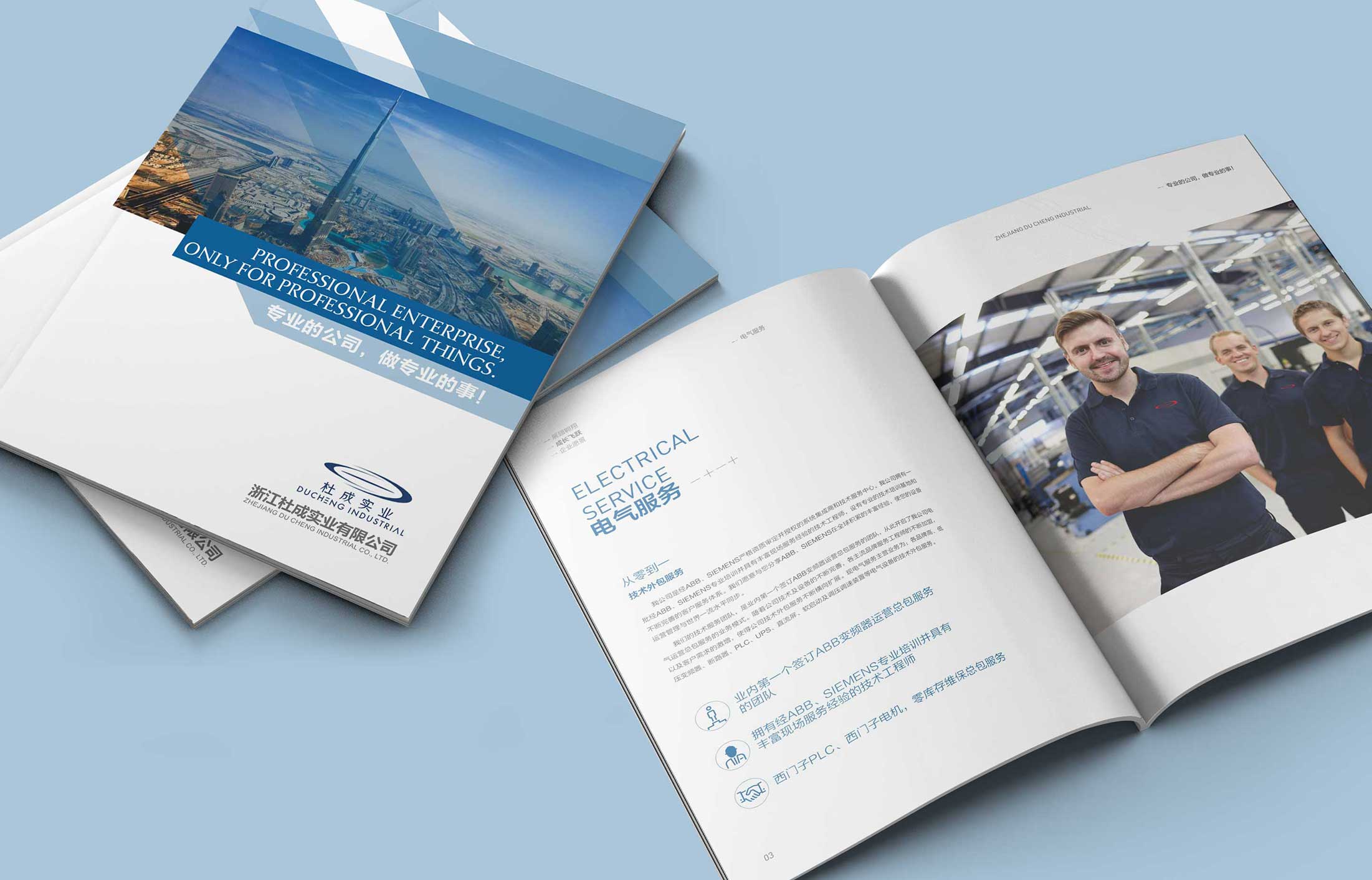 實(shí)業(yè)公司畫冊設(shè)計(jì)